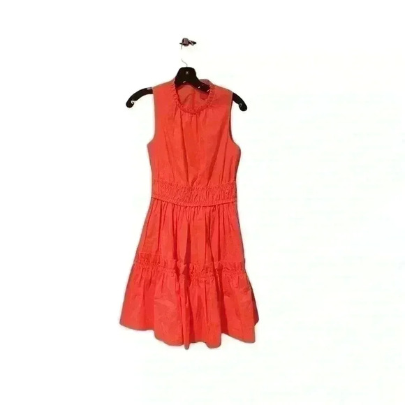 Lilly Pulitzer Hot Pink Elina Stretch Ruffle Mini Dress US 00 - Picture 6 of 13